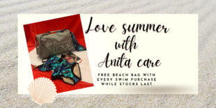 Beach bag offer with every swim purchase
